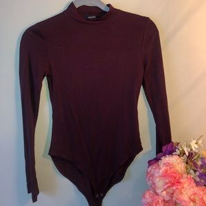 Maroon Body Suit